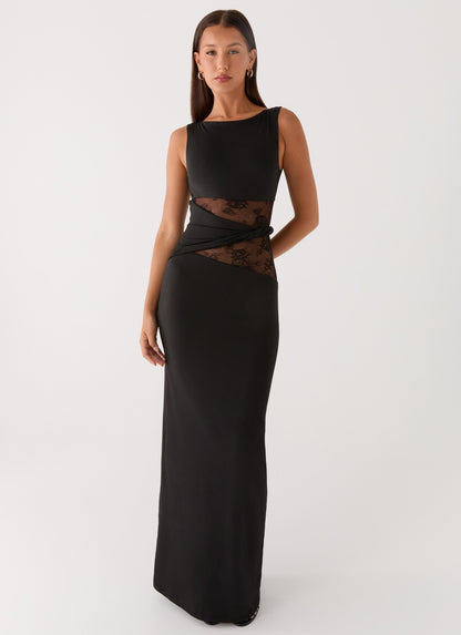 Karma Maxi Dress - Black