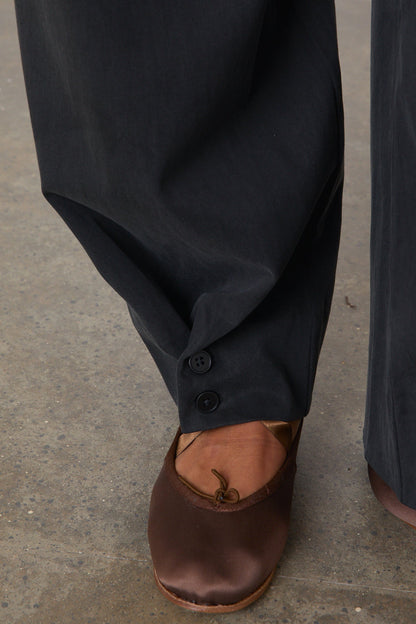 Bardot Trousers, Onyx