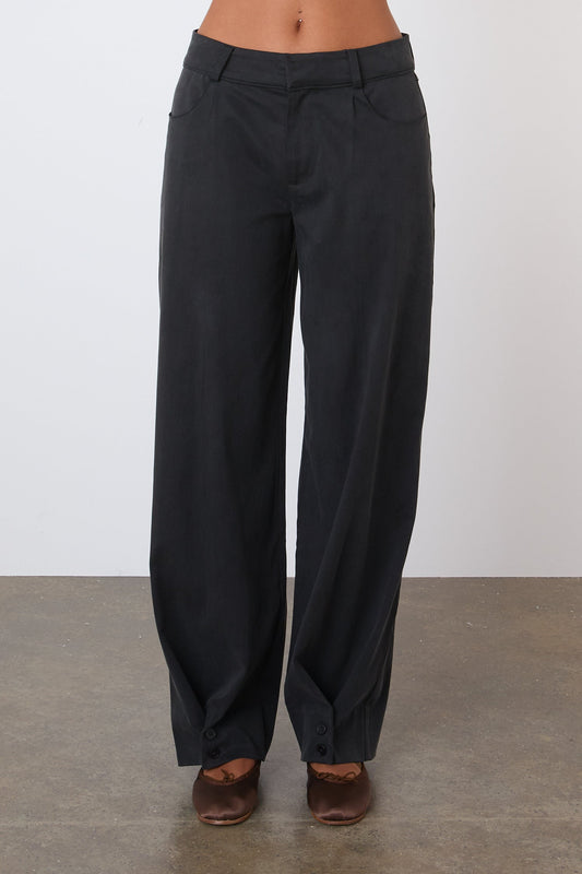 Bardot Trousers, Onyx