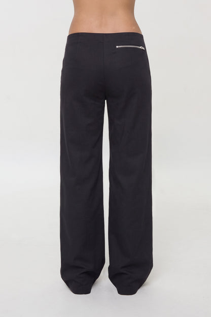 Twiggy Slinky Trousers, Onyx
