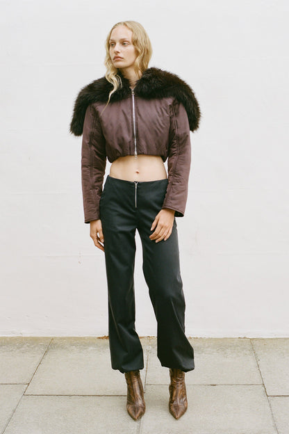 Twiggy Slinky Trousers, Onyx
